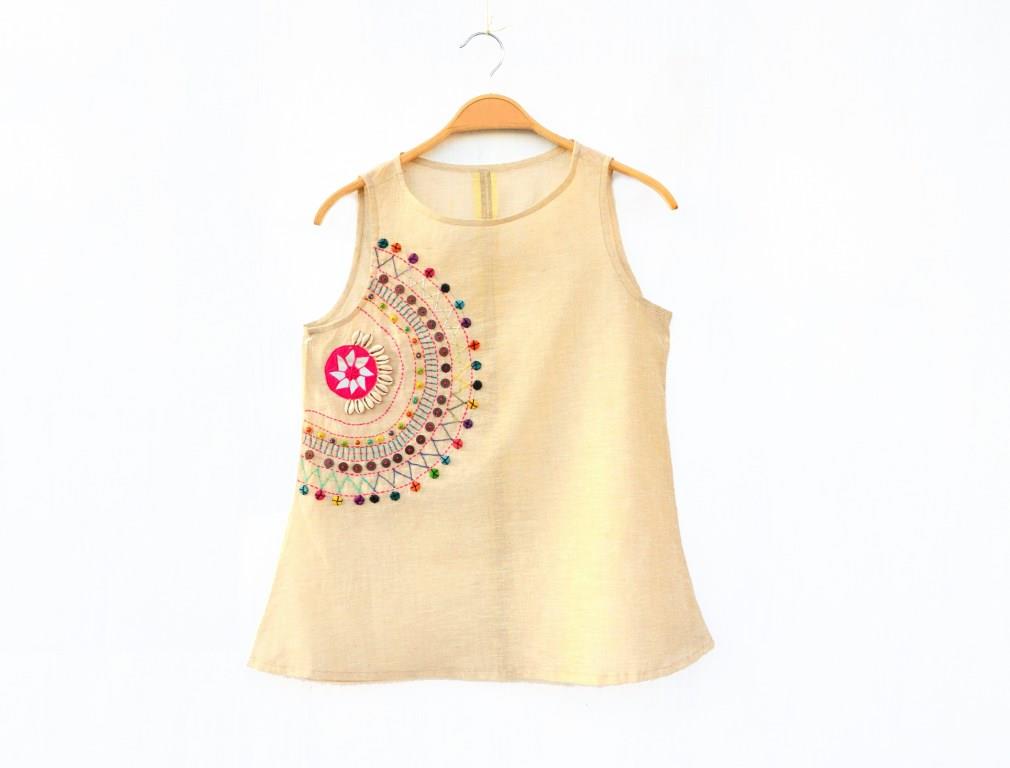 Golden spiral top - Tops & Shirts Women Apparel | World Art Community