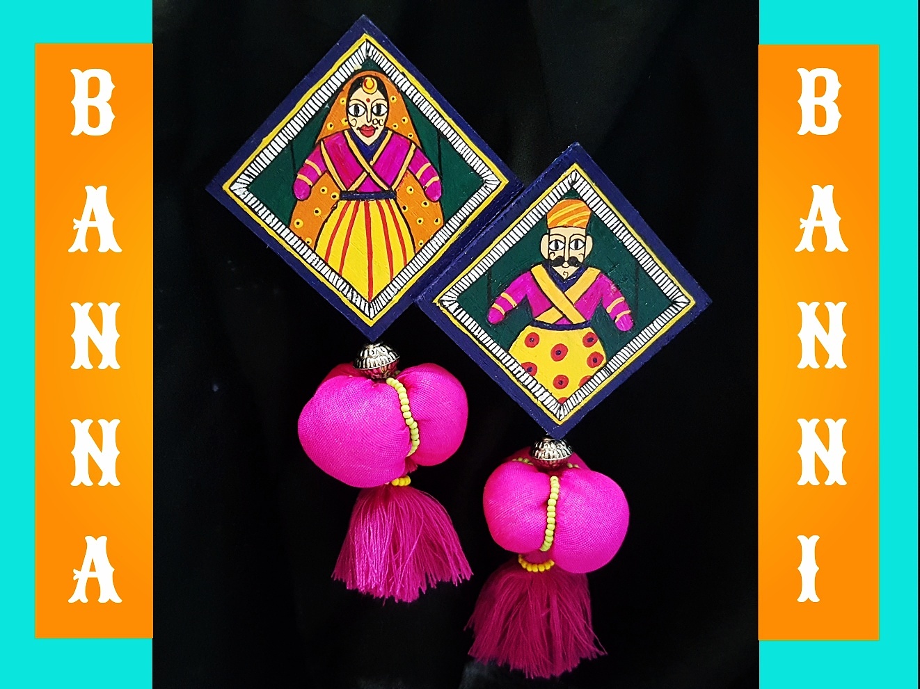 Banna banni earrings - Art Jewelry Women Accessories | World Art Community