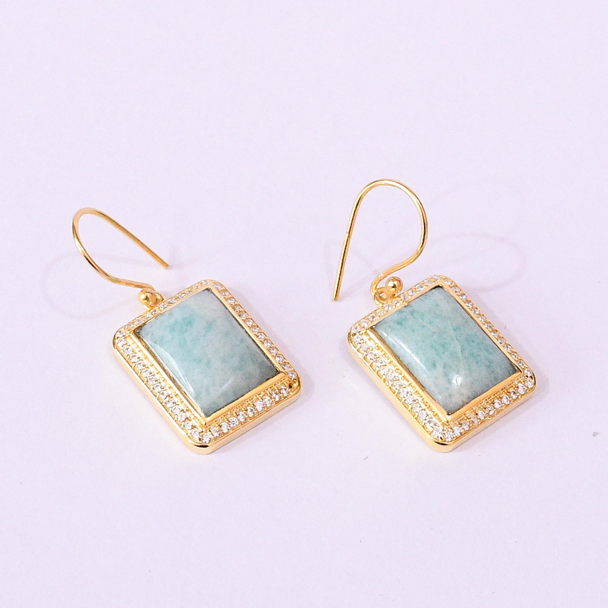 Pera Trendy Multicolor Cubic Zirconia Dangle Rectangle Shape Chain Link Drop  Earrings for Women Banquet Party Jewelry Gift E701