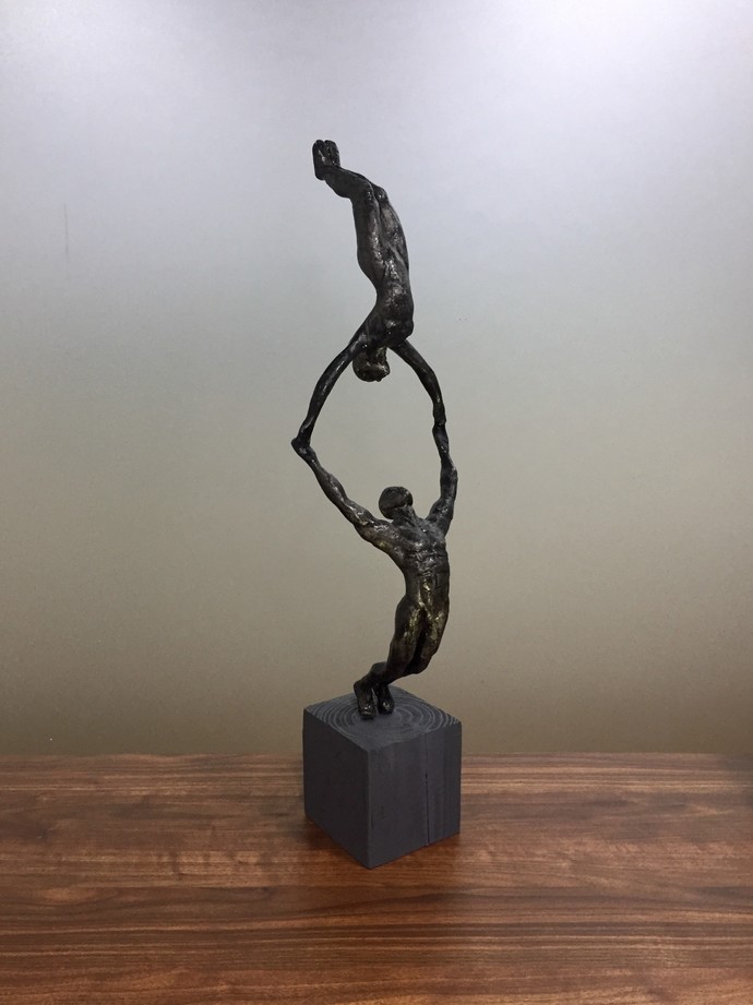 Gymnasts - Figures/people Sculpture | World Art Community