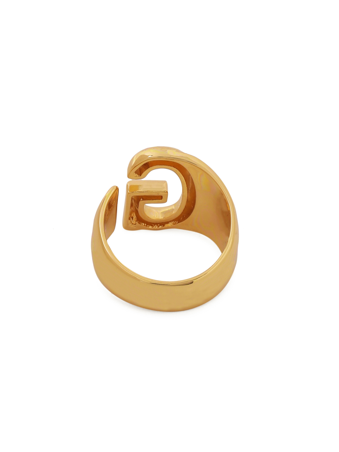 Rainbow alphabet G ring in yellow gold with multicolor fine gems in Gold  for | Dolce&Gabbana® US