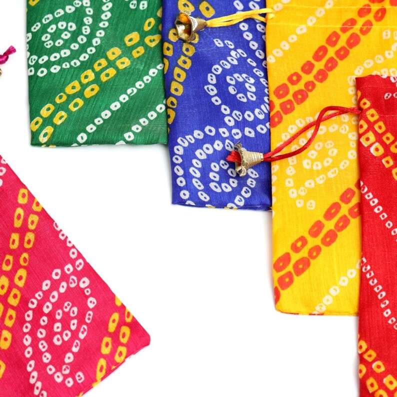 8x9 Fancy Potli Bag Return Gifts For Ladies | Gold & Lite Green – Bakeyy