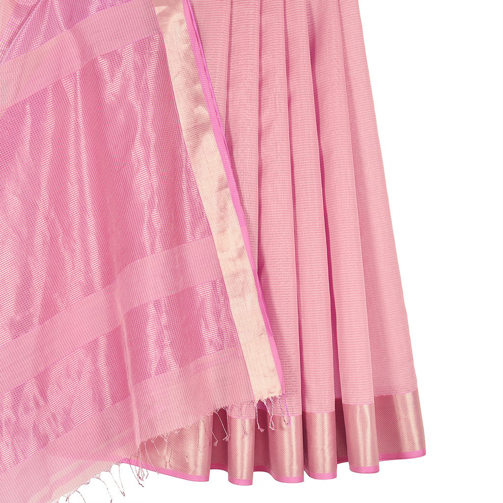 Dahlia Silk Cotton Handwoven Ecoloom Saree - Sarees Women Apparel ...