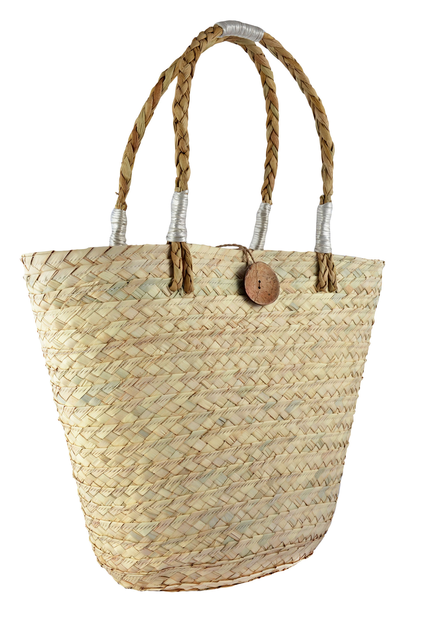 Kauna grass bag with beads – Gaia Pottery In