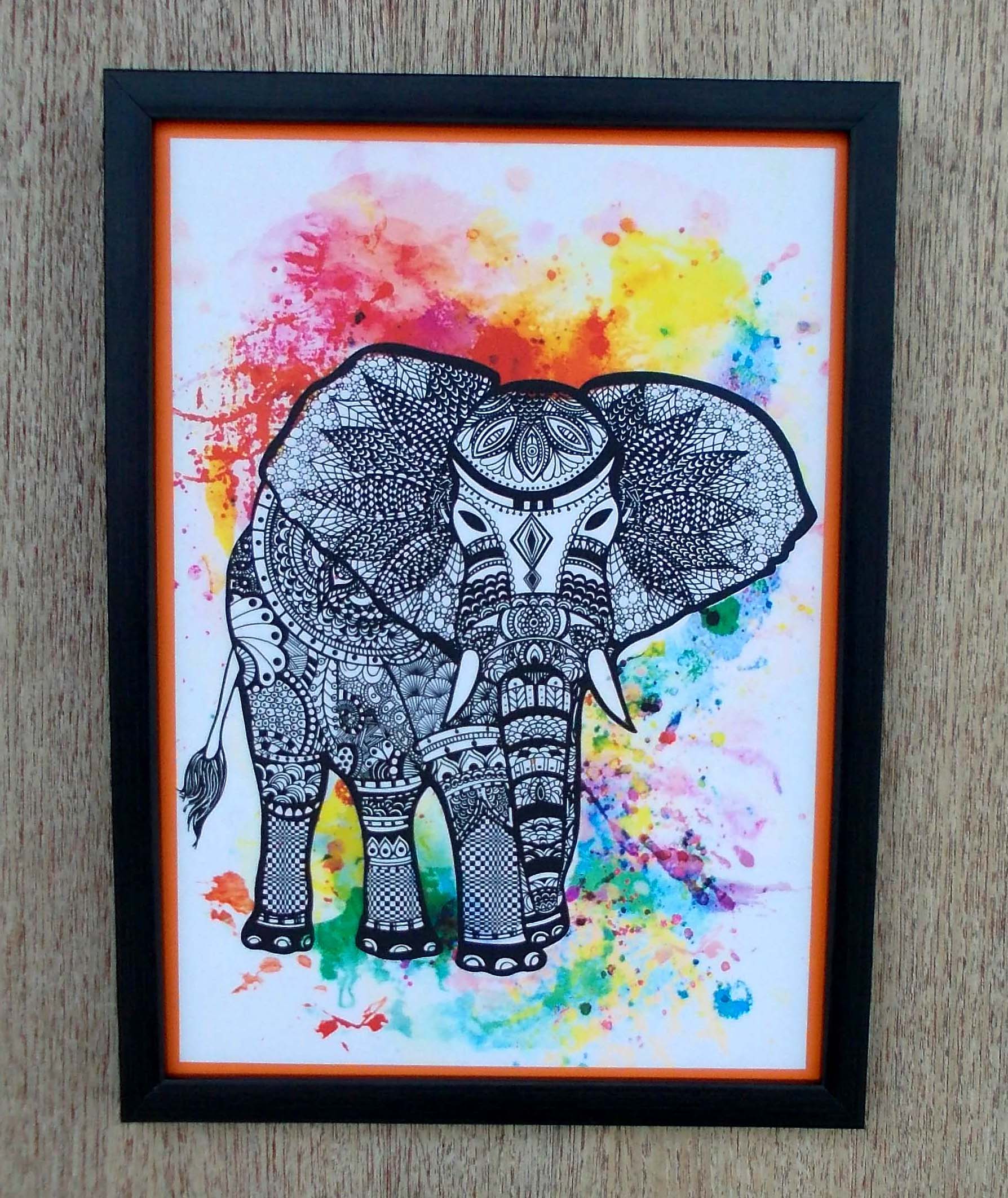 Digital elephant art print - Art Prints Wall Art Home Décor | World Art