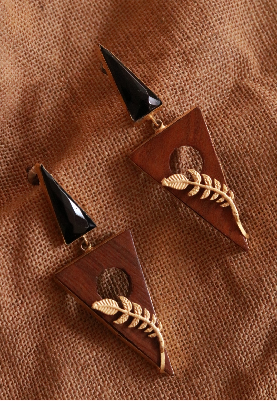 Laser Cut Leaf Wood Earrings – The A to Z Boutique