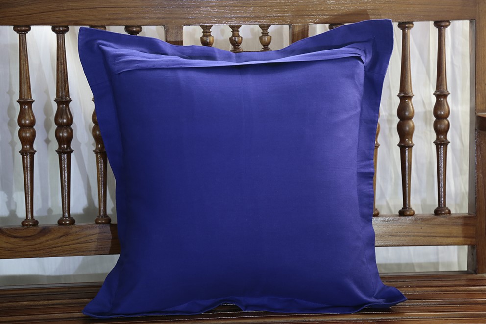 Indigo Peacock Pillow Set - Peacock Pillows 