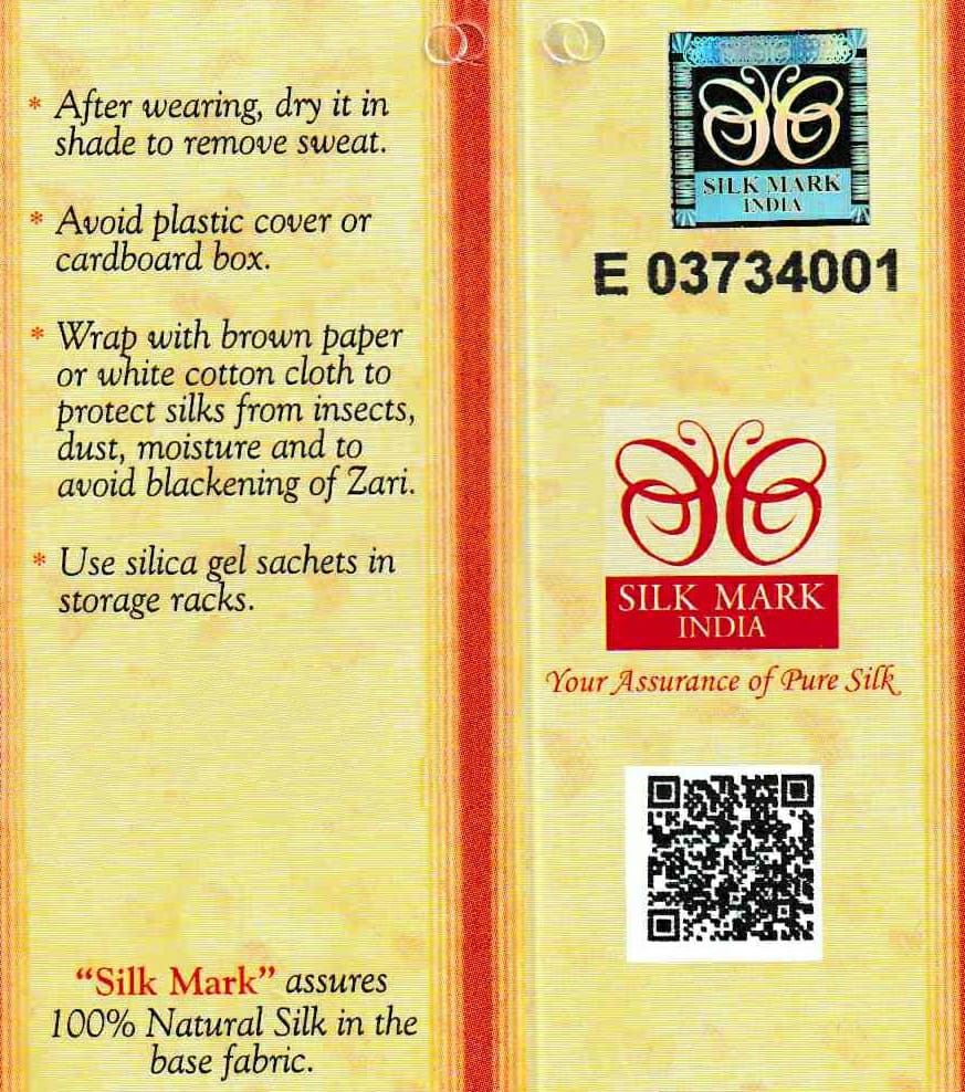 Silk Mark Certified Yellow Banarasi Pure Handloom Pure Khaddi Katan Silk  Saree with Cutwork Weaving - Silktatva