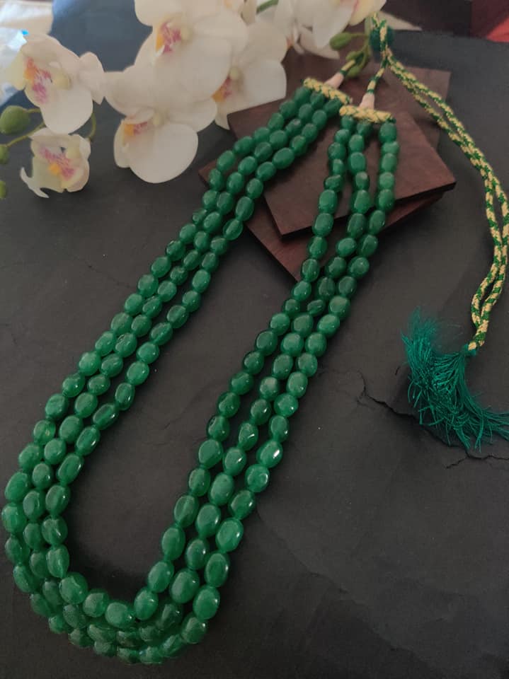 Wood Bead Necklace – Darling Clementine