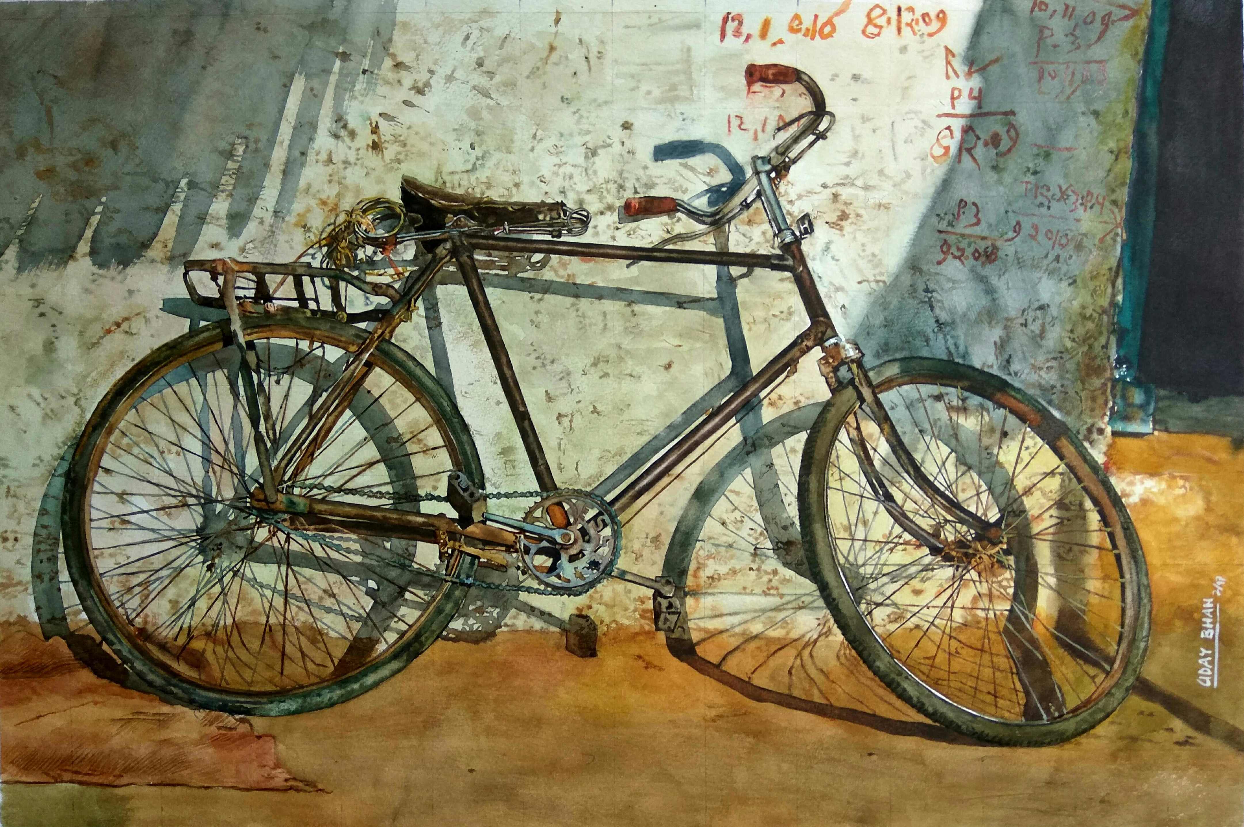 old cycle image