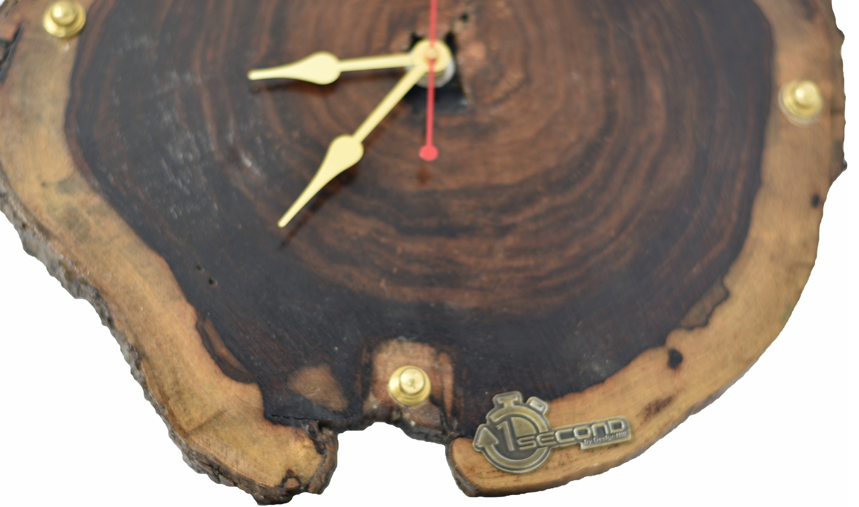 Natural Antique Wooden Bark Wall Clock - Clocks Décor Home Décor | World Art Community