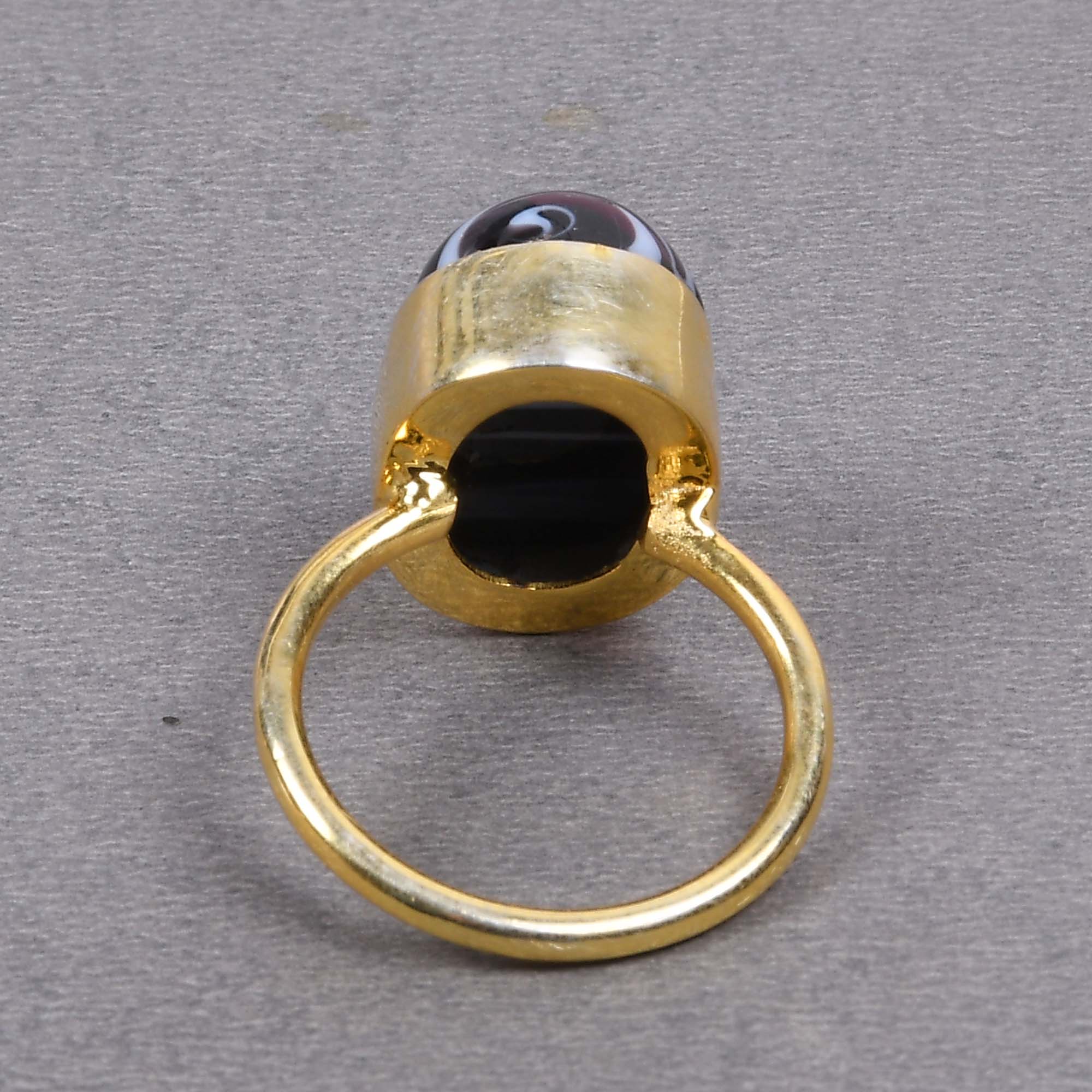 Chopra Gems & Jewellery Certified Black Sulemani Hakik Stone Ring For Women  and Men Brass Ring Price in India - Buy Chopra Gems & Jewellery Certified  Black Sulemani Hakik Stone Ring For