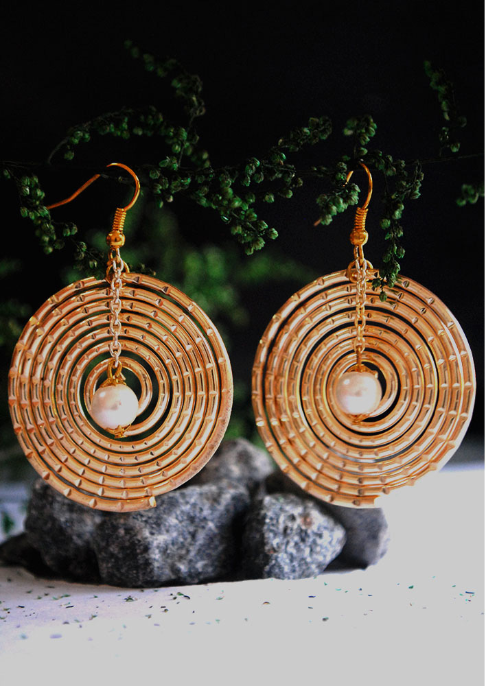 Spiral Double Twist Hoops – Zaana Jewelry