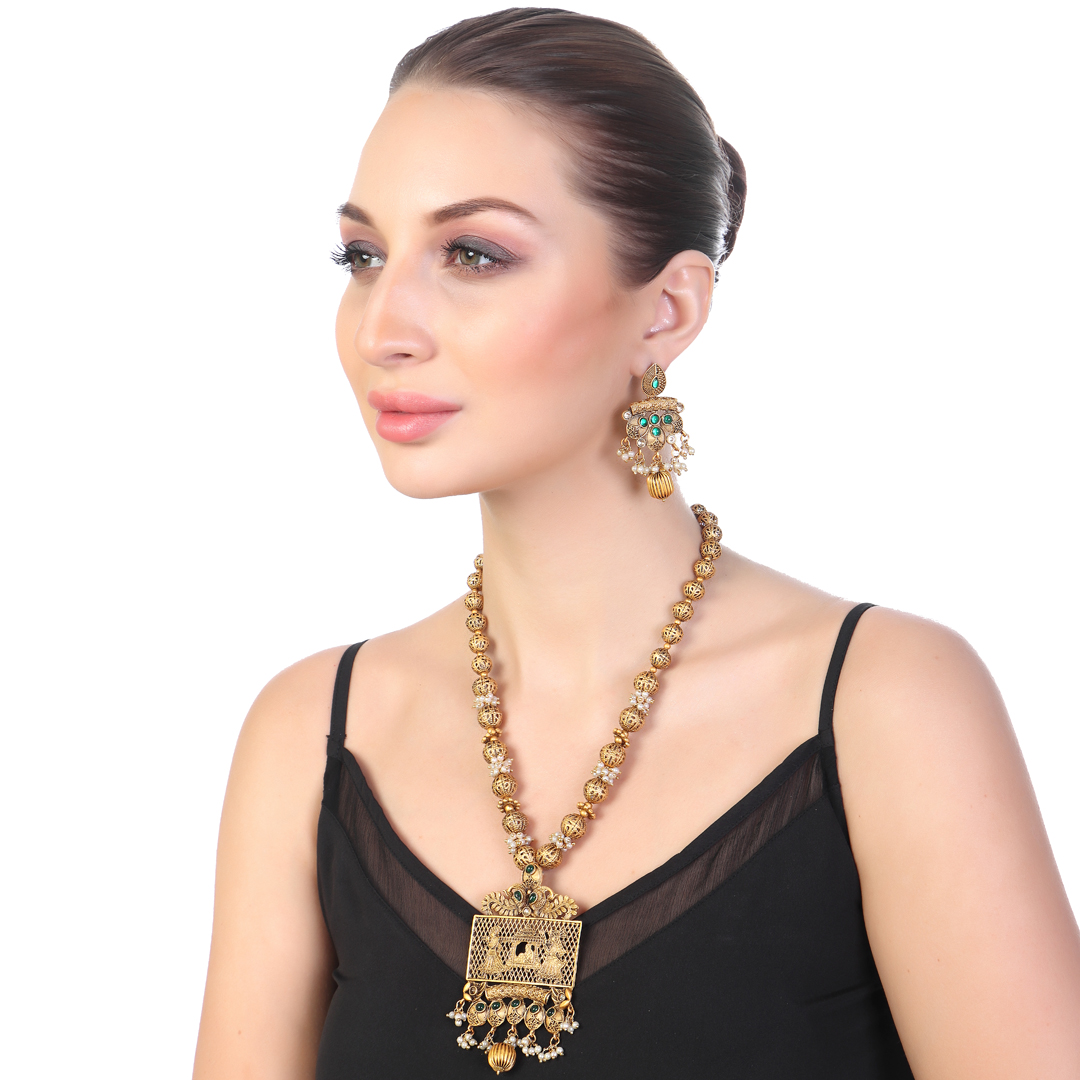 Intricate Statement Necklace Set – Putstyle