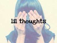 lil thoughts by neeti