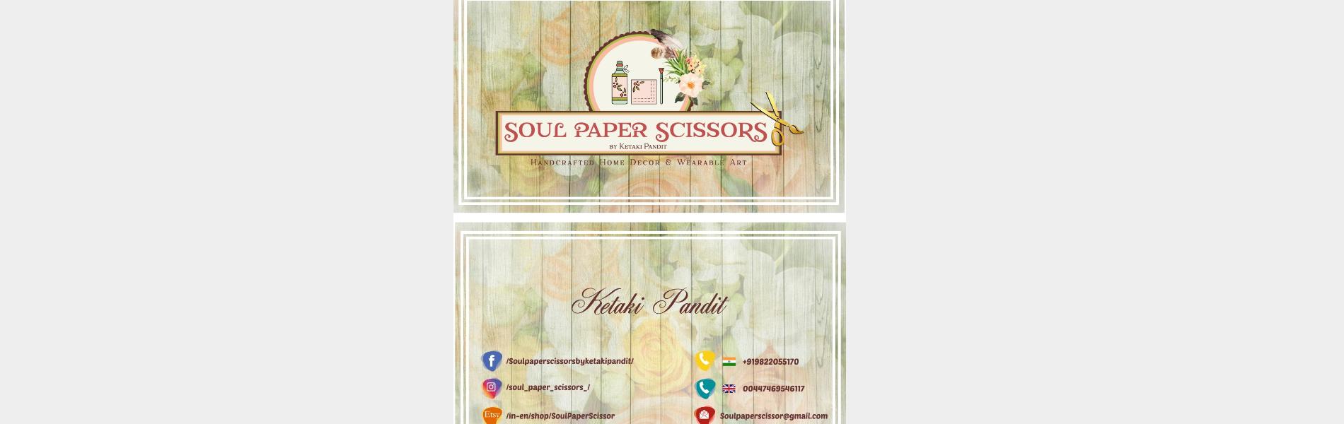Soul Paper Scissors by Ketaki Pandit