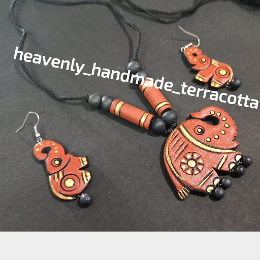 Heavenly Handmade terracotta jewelery